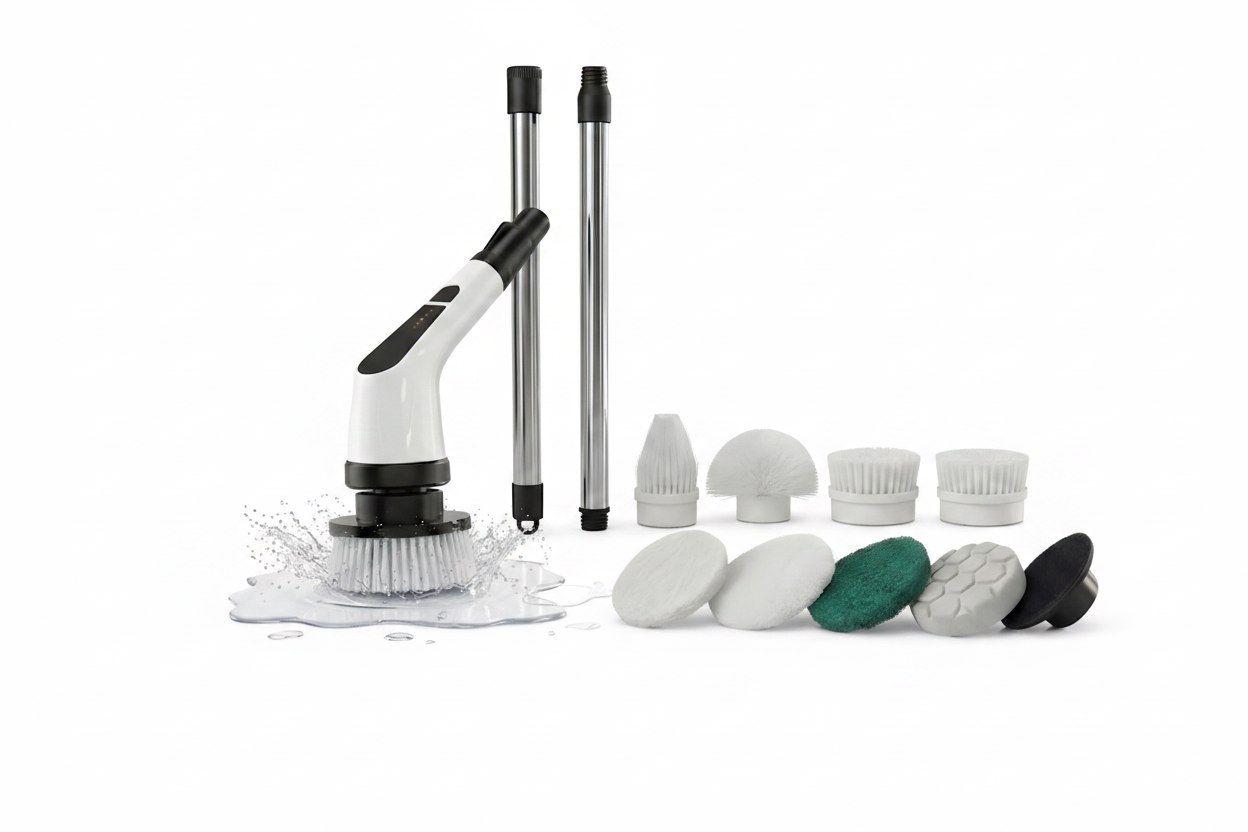 Electric Spin Scrubber - White Background
